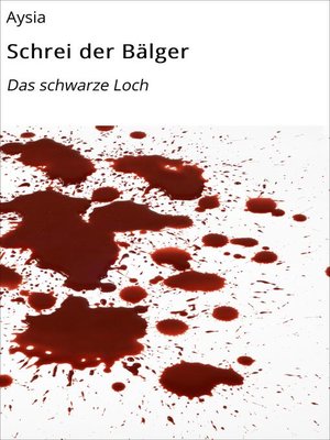 cover image of Schrei der Bälger